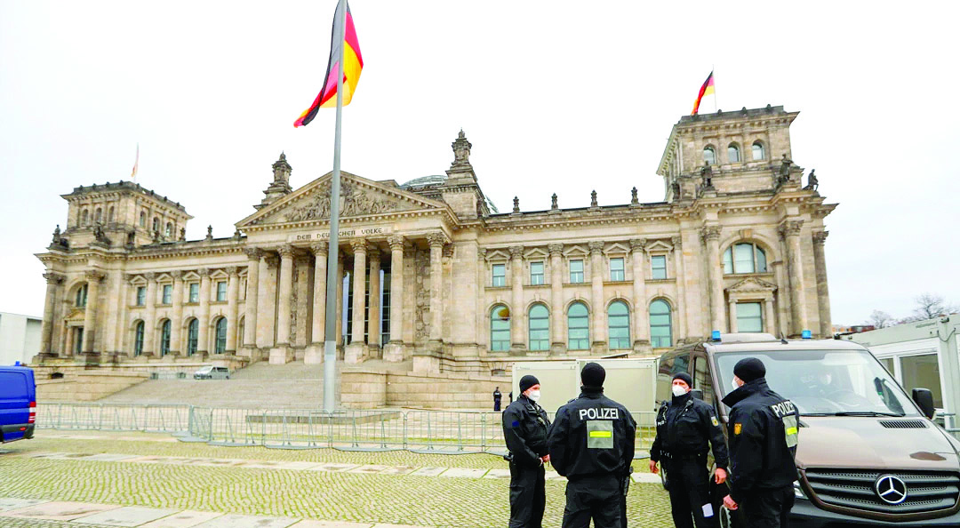 В Германия поискаха засилена охрана на Бундестага