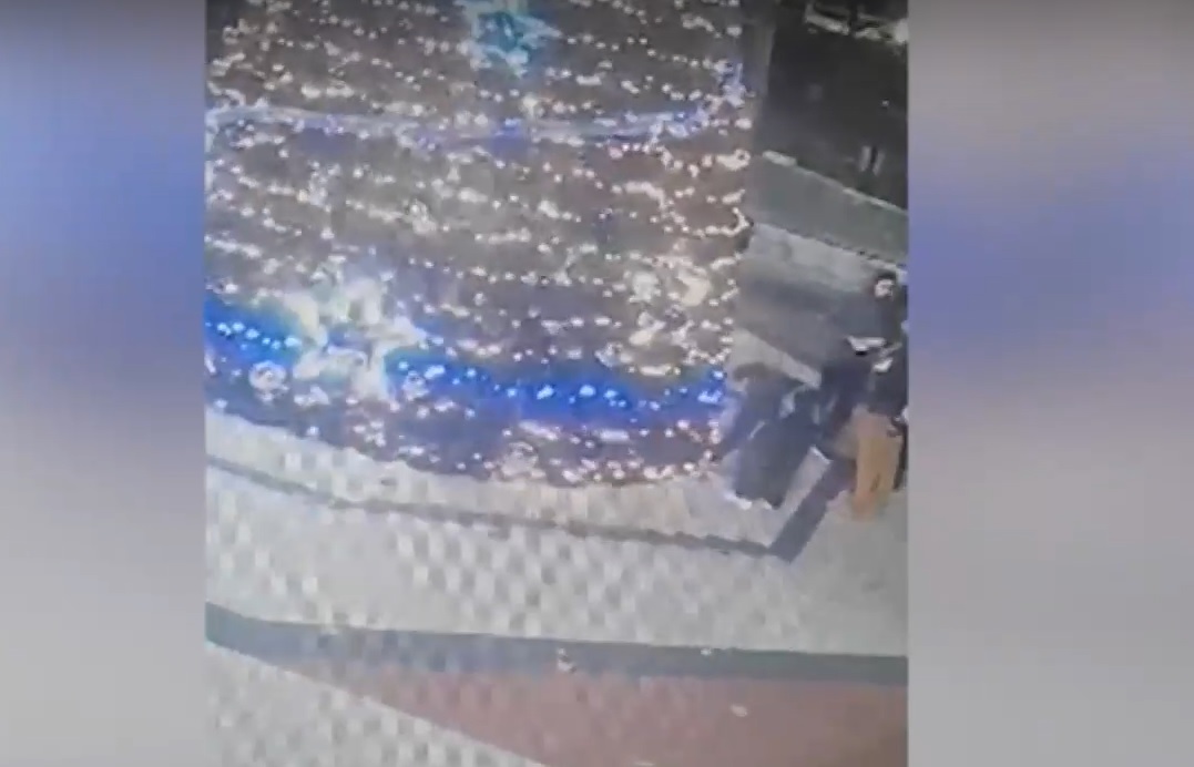 Младежи прерязаха кабелите на лампичките на коледната елха в Пловдив
