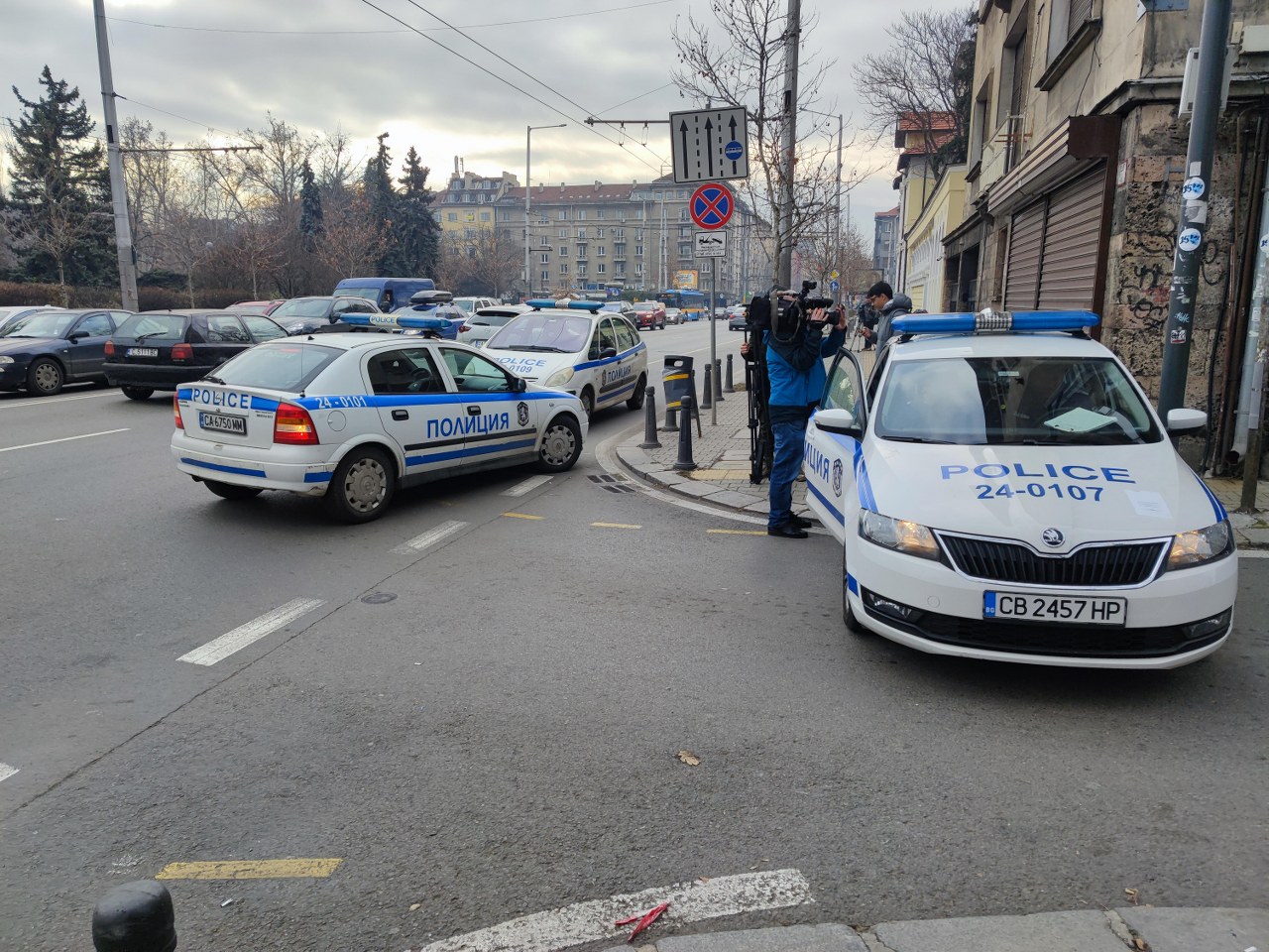 Двама арестувани след гонка с полицията в центъра на София (СНИМКИ)