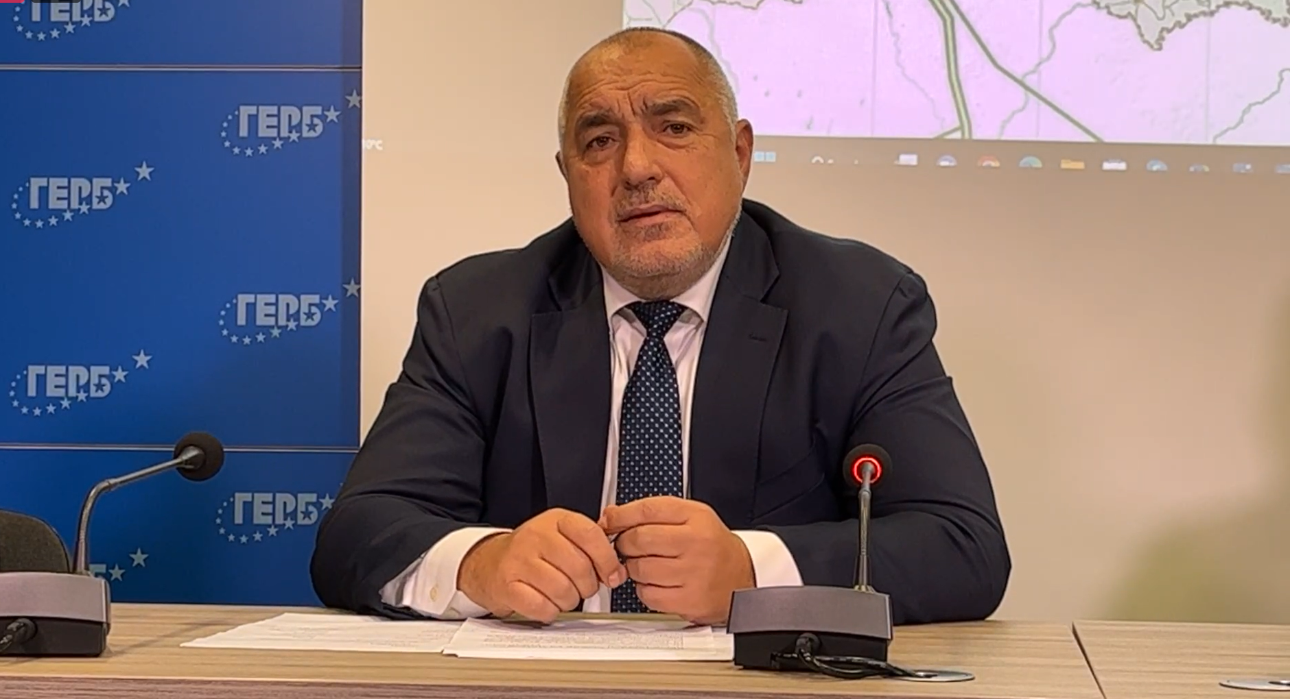Борисов за декларацията с приоритетите на ПП: Документът е обречен, техният инат ни връща в началото (ВИДЕО)