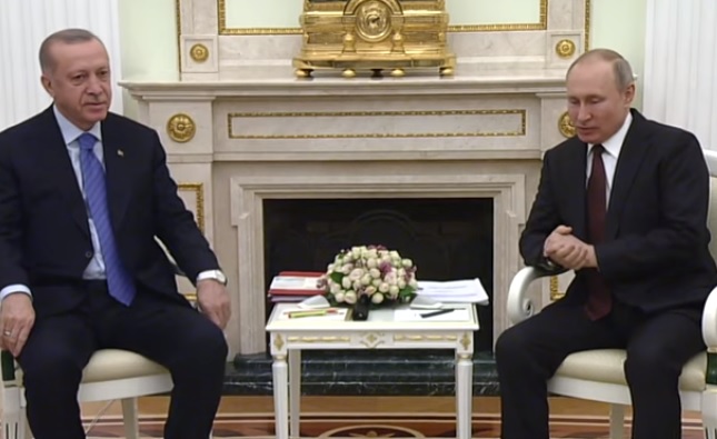 Путин пред Ердоган: Готови сме за мир с Украйна, ако окупираните области останат за Русия