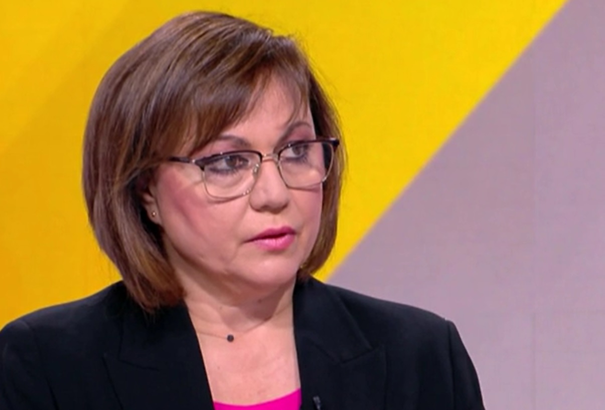 Нинова: БСП няма да подкрепи мандат с ГЕРБ, ДПС или "Възраждане"