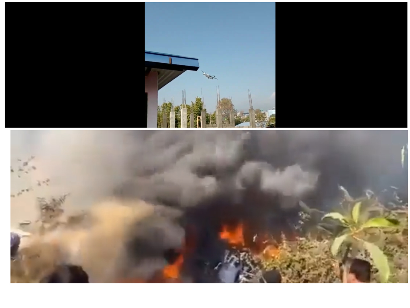 Пътнически самолет със 72 души на борда се разби в Непал (ВИДЕО)