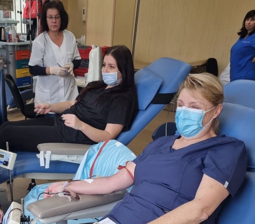 30 души дариха кръв за пациенти с хематологични заболявания