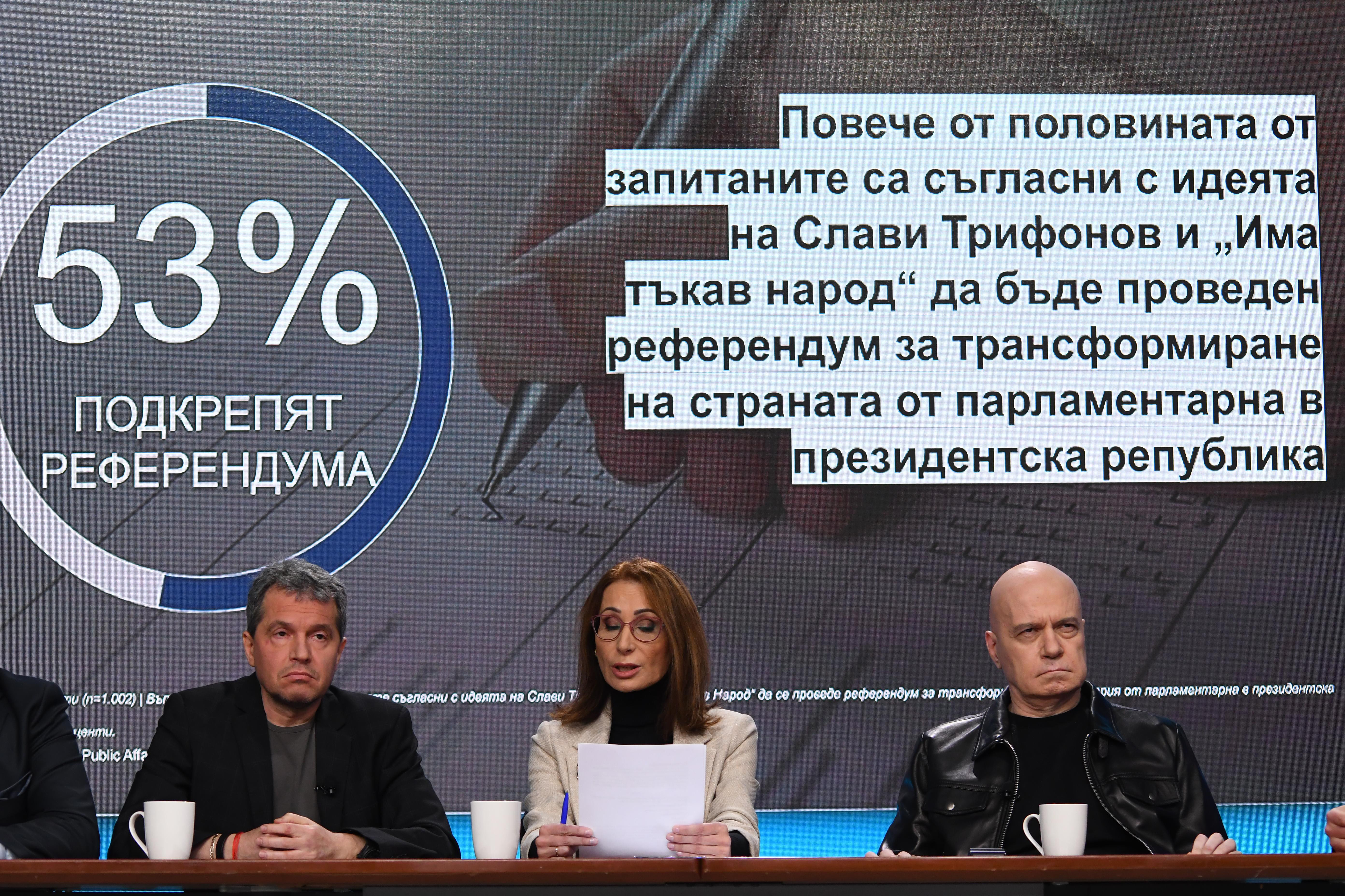 49% предпочитали президентът да предлага кабинет (обзор)