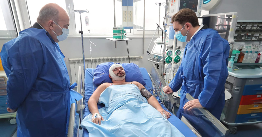 Състоянието на Християн Пендиков се подобрява