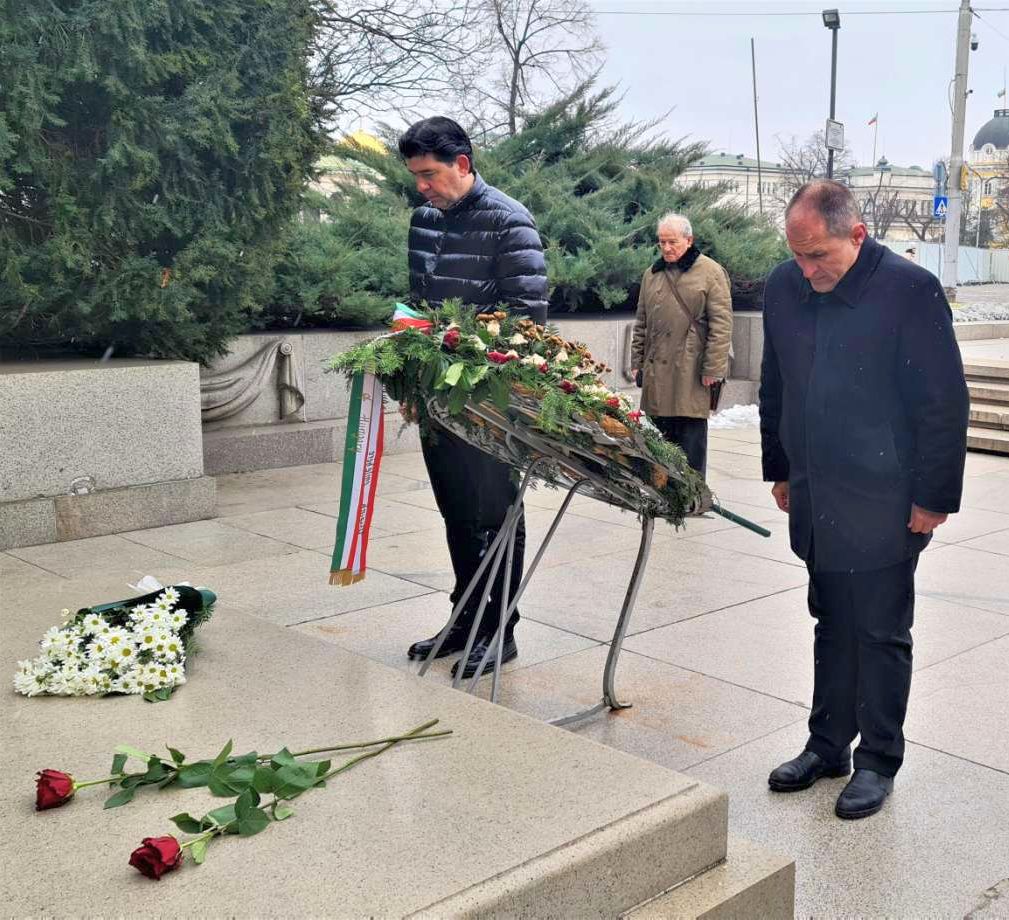 Иван Таков поведе шествието "Хора, бдете - не на фашизма!"