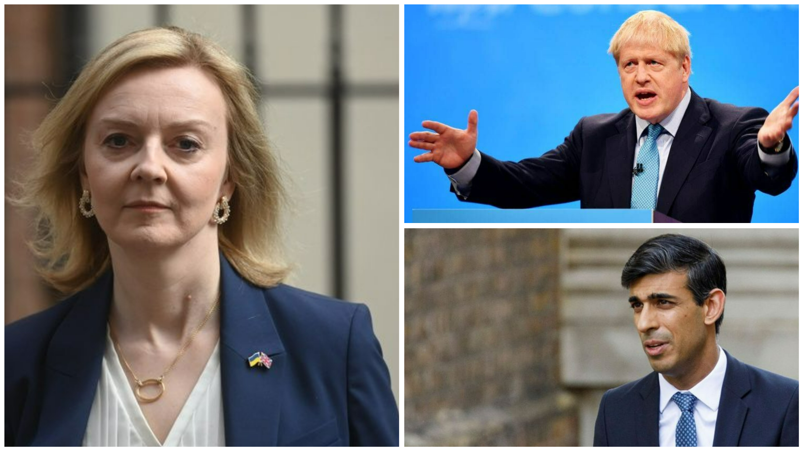 Лиз Тръс и Борис Джонсън призоваха Риши Сунак да изпрати изтребители на Украйна