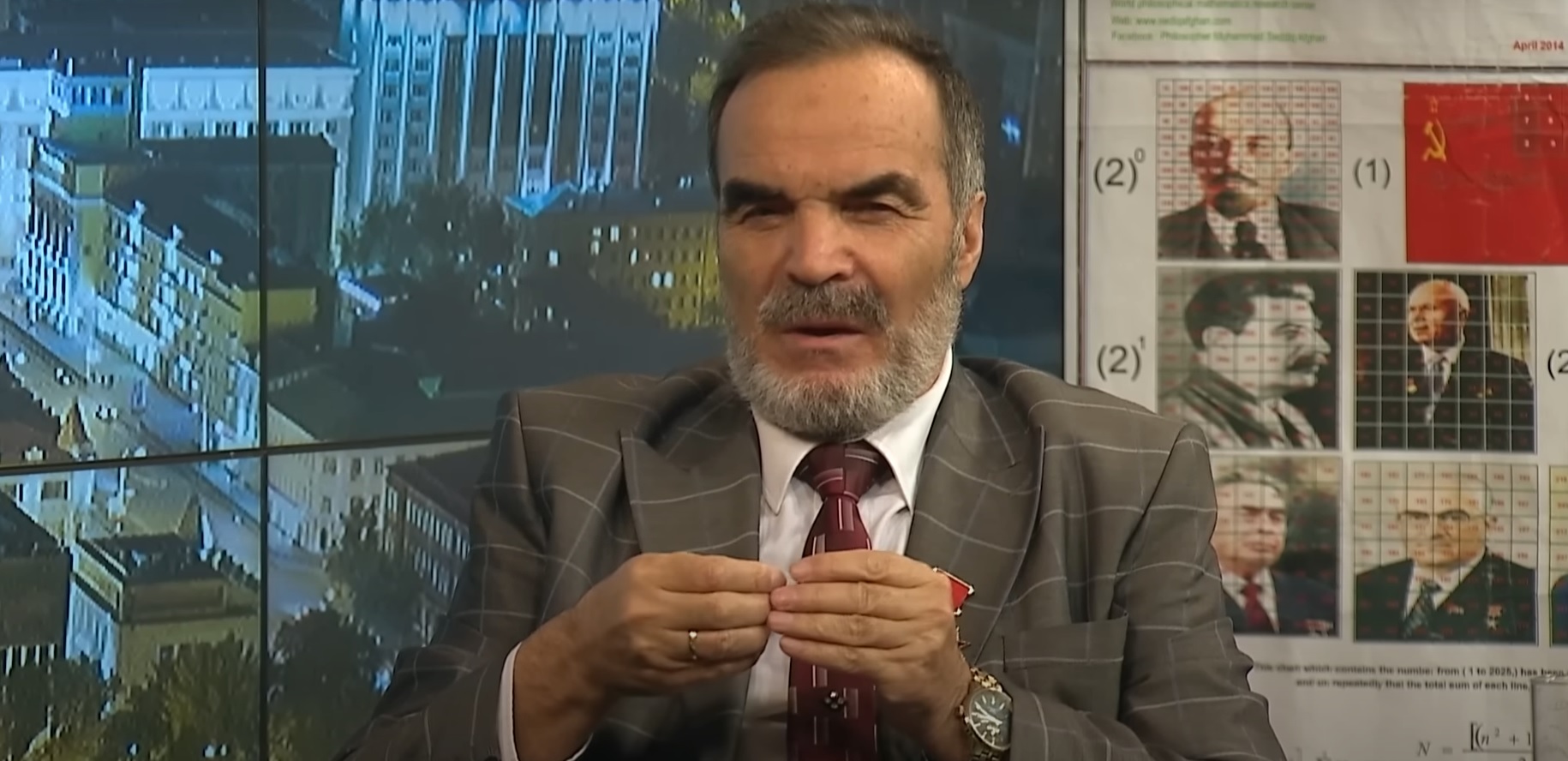 Математикът Сидик Афгани с предсказание: Г-н Путин, ако отстъпите дори с една крачка, Русия ще бъде разделена (ВИДЕО)