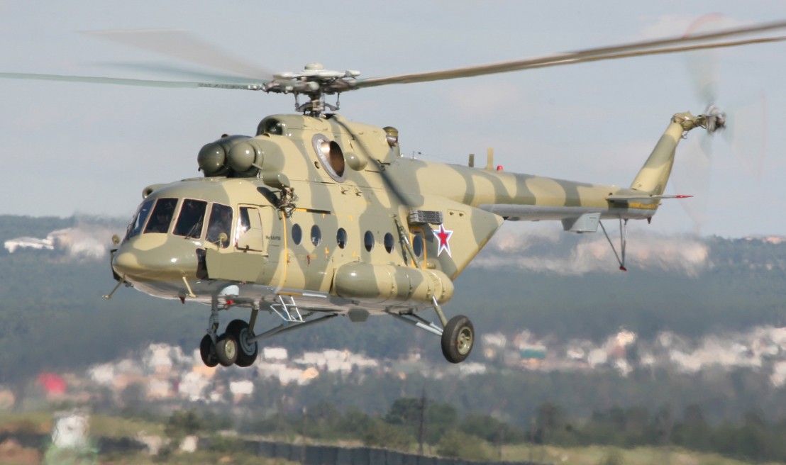 Руски Ми-8 се разби край арктическото пристанище Мурманск