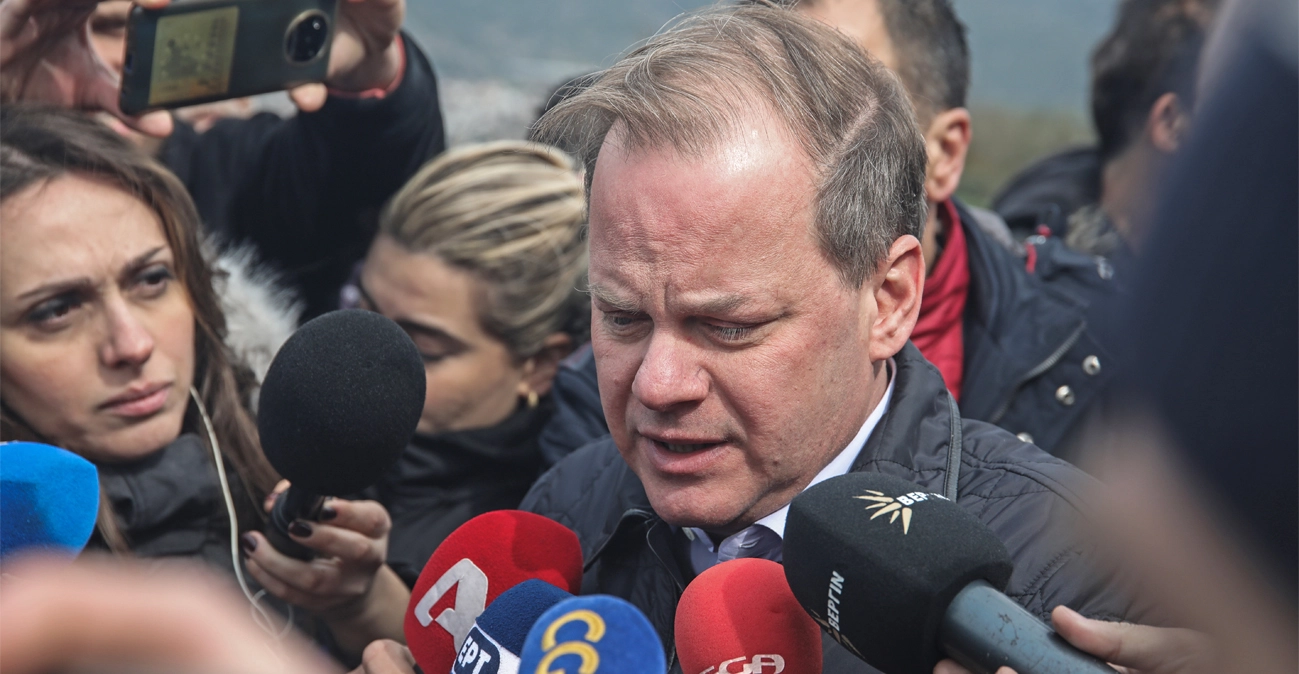 Министърът на транспорта на Гърция Костас Караманлис подаде оставка