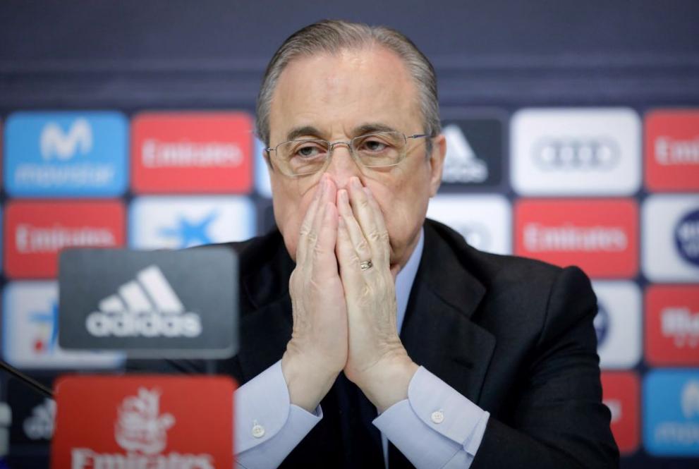 Флорентино се развихрил в съблекалнята на Реал