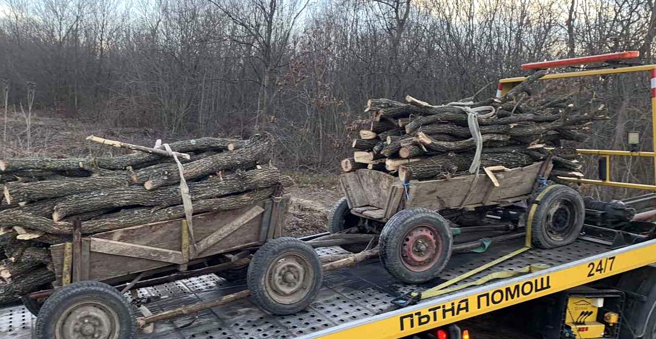 Конфискуваха 11 каруци и кола от бракониери