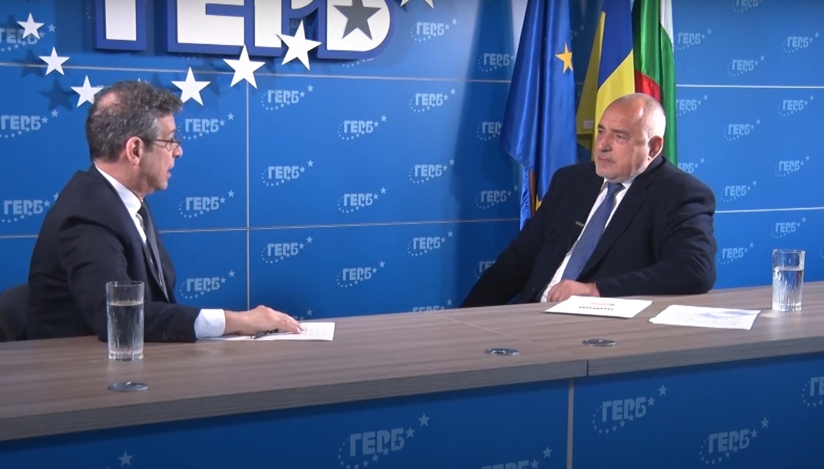 Борисов пред Euronews: Ако бъде сформирана управляваща коалиция, много бързо България ще излезе от кризата
