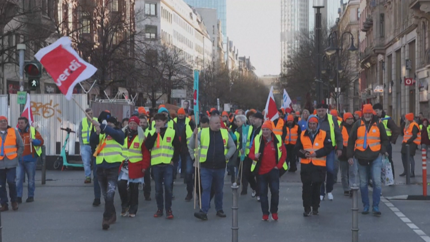 Голяма стачка на жп сектора в Германия