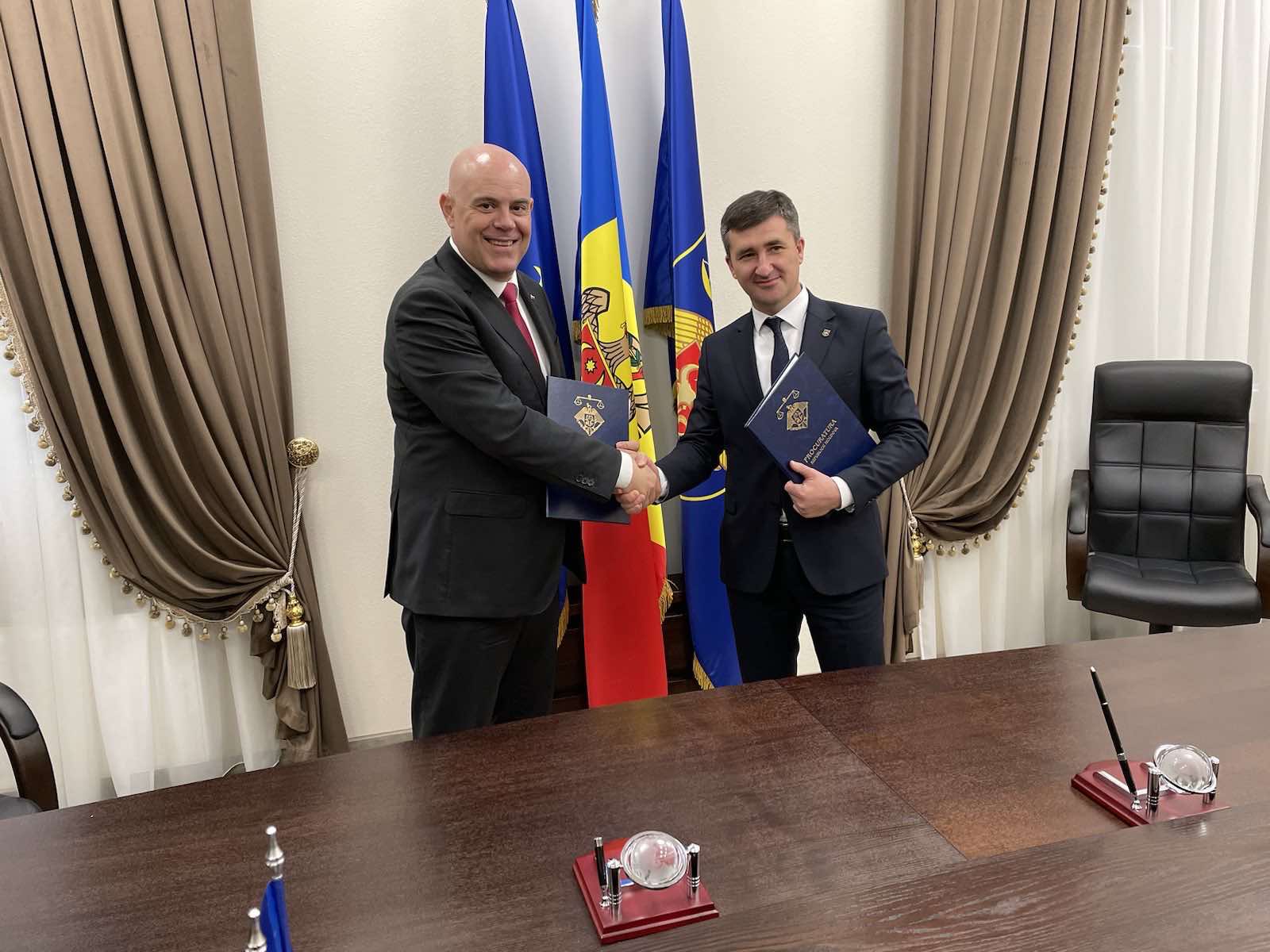 Главният прокурор Иван Гешев подписа Меморандум за разбирателство и сътрудничество с молдовския си колега