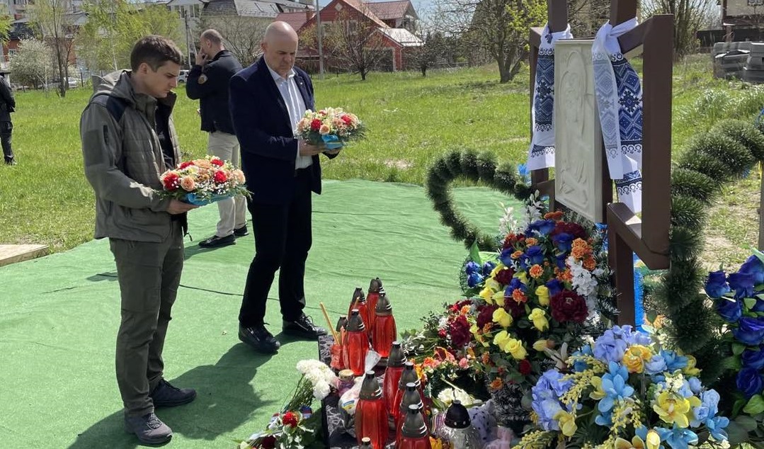 Главният прокурор Иван Гешев посети Буча и Бородянка