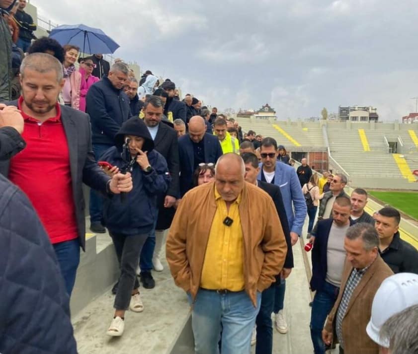 Иван Стоянов: Без правителството на ГЕРБ от 2019г. и лично на Бойко Борисов, стадион сега нямаше да има