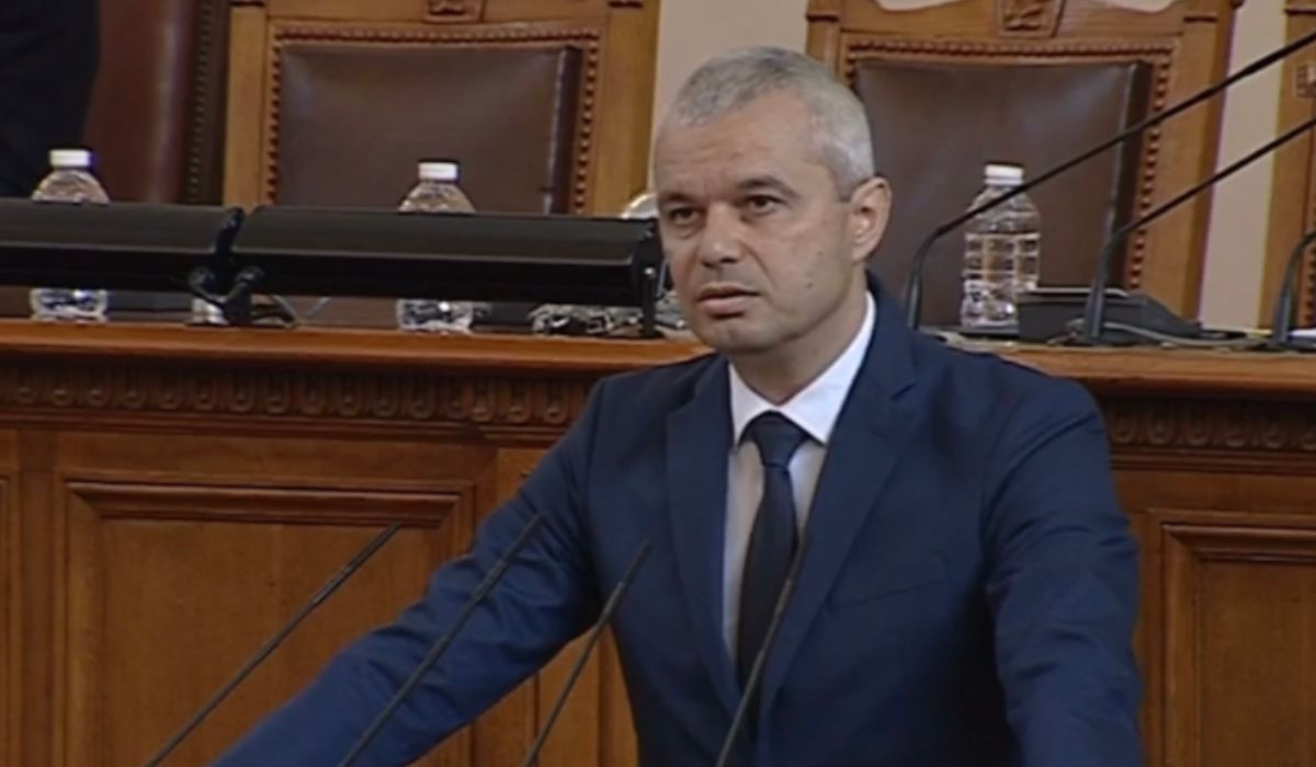 Костадинов: "Възраждане" има готов състав на кабинет