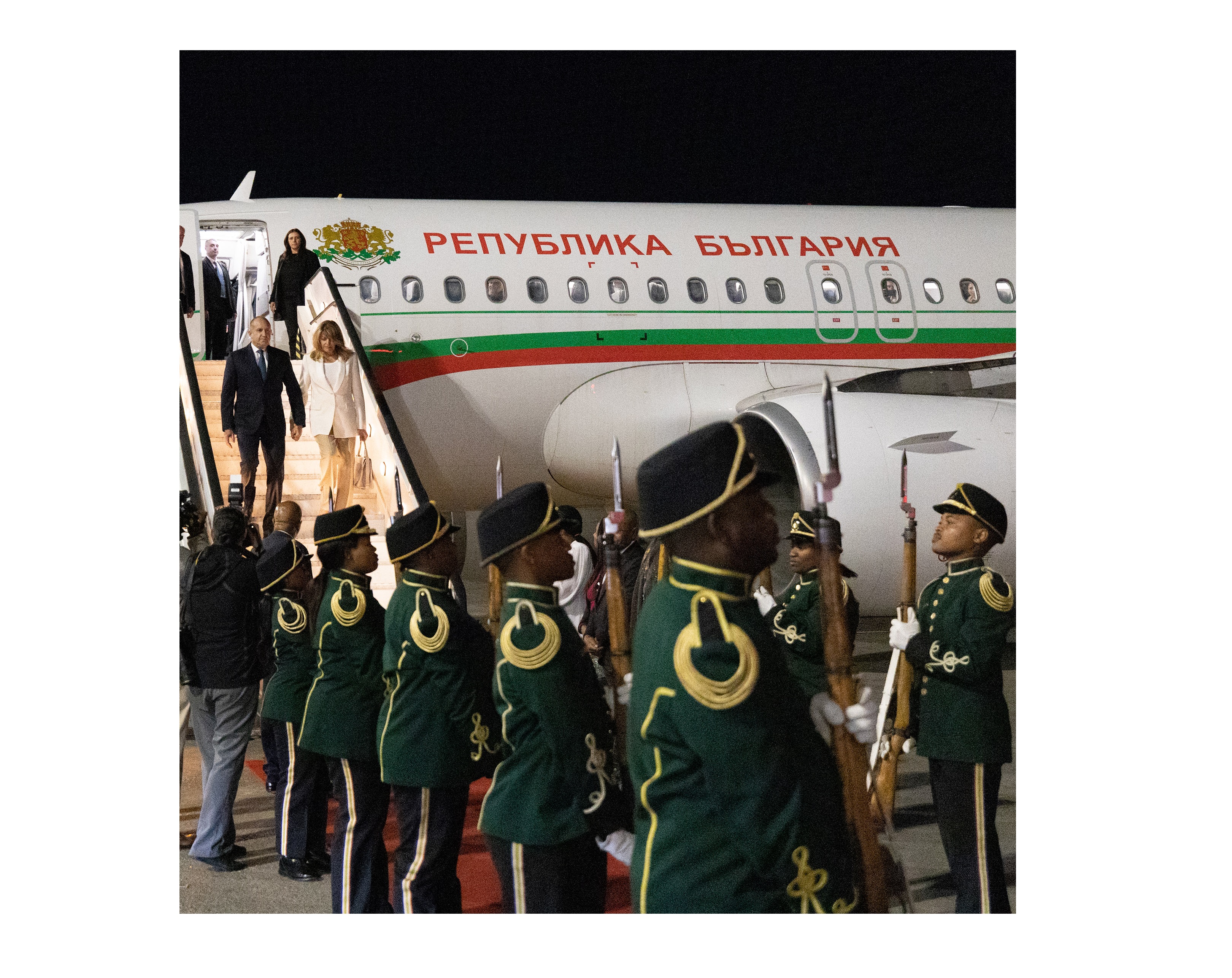 Президентът Румен Радев пристигна в Република Южна Африка