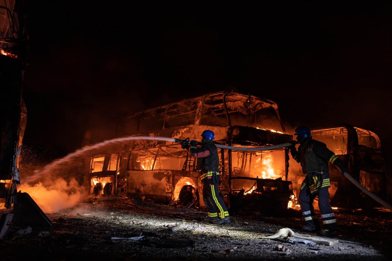 Украйна обяви, че е свалила всичките 18 ракети, изстреляни от Русия тази нощ