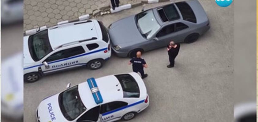 Пиян шофьор блъсна патрулка в Асеновград, друг удари три коли