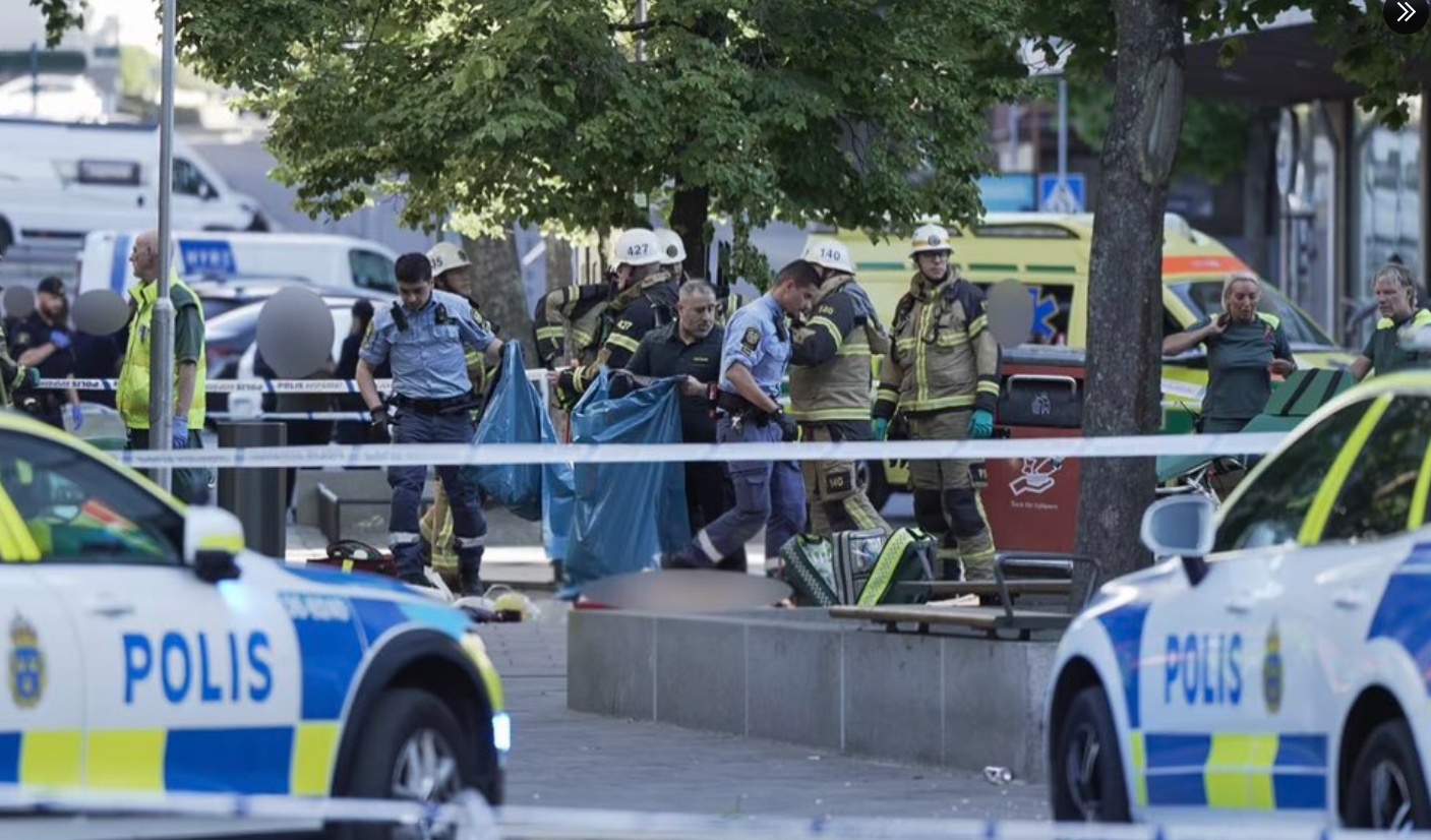 Една жертва и трима ранени при стрелба в Стокхолм