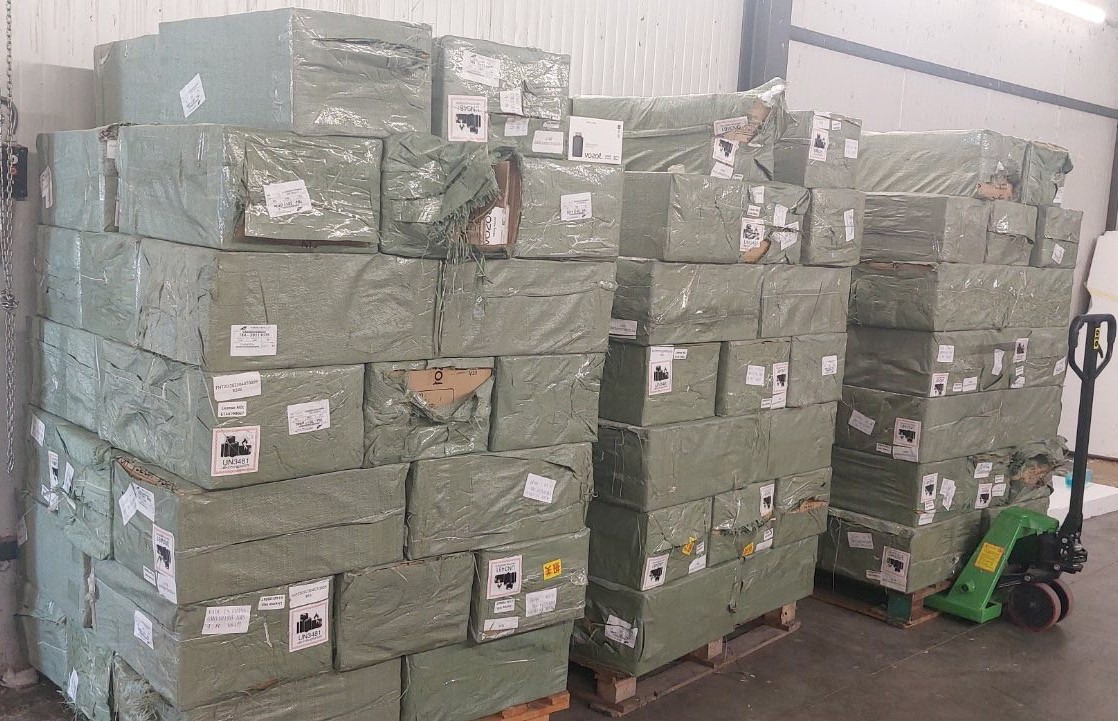 Задържаха контрабандни електронни цигари за над 1 450 000 лв. на "Капитан Андреево" (ВИДЕО)