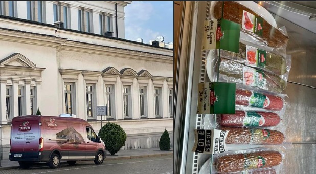 Веселин Вешев от "Възраждане": В бюфета на парламента се появи витрина с колбаси от фирмата на земеделския министър