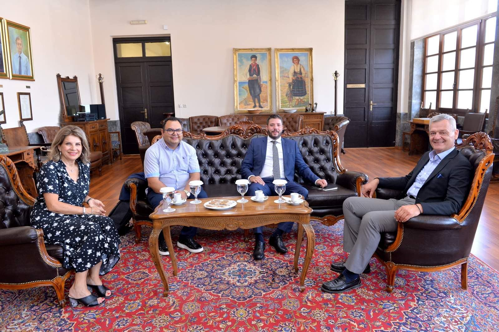 Провеждат се изнесени консулски дни на Родос, консулът бе приет от зам.-кмета на острова