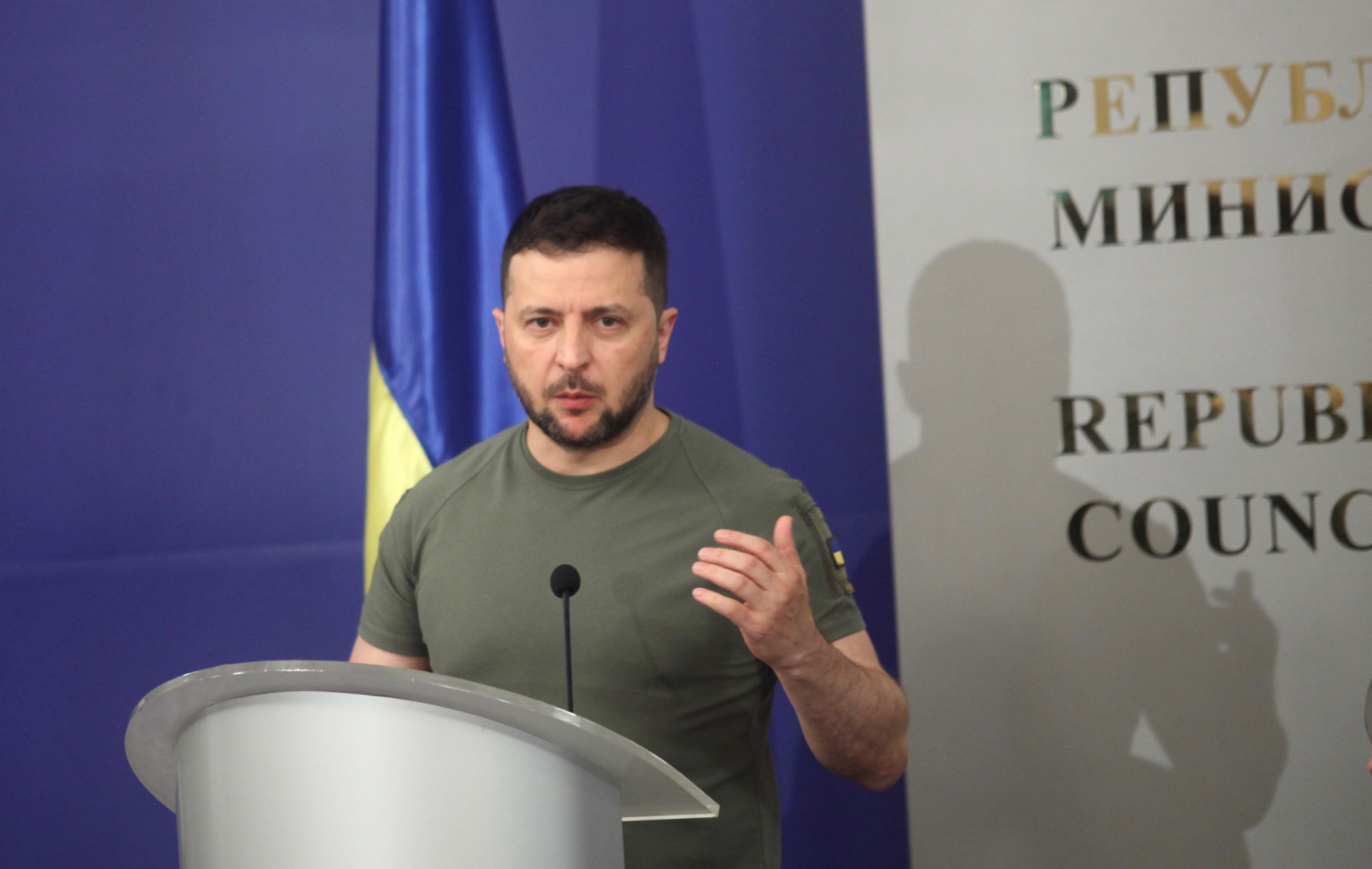 Володимир Зеленски: Благодаря, България, за подкрепата за нашия народ (СНИМКИ И ВИДЕО)