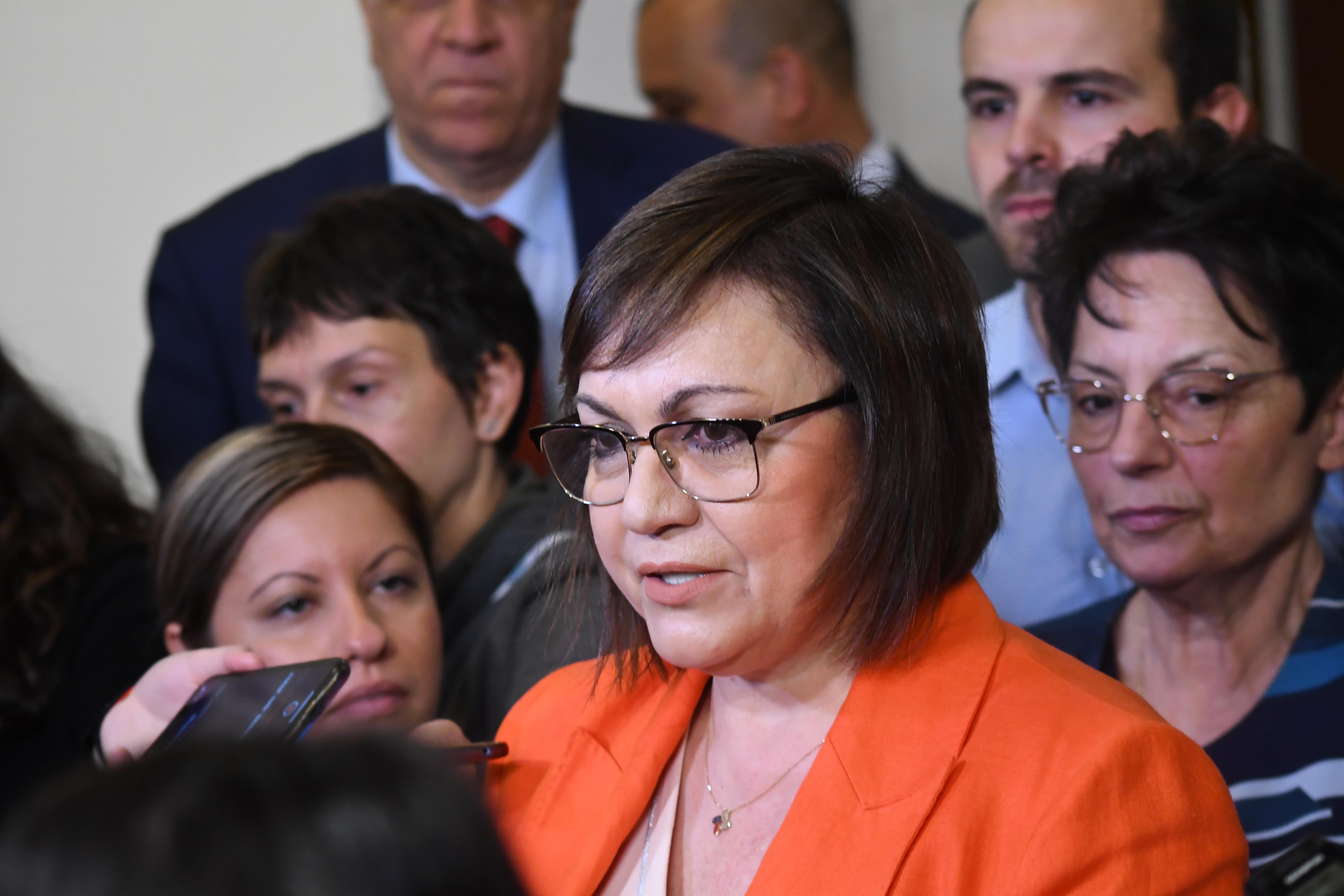 Нинова: БСП няма да подкрепи бюджета на управляващите, защото е антисоциален