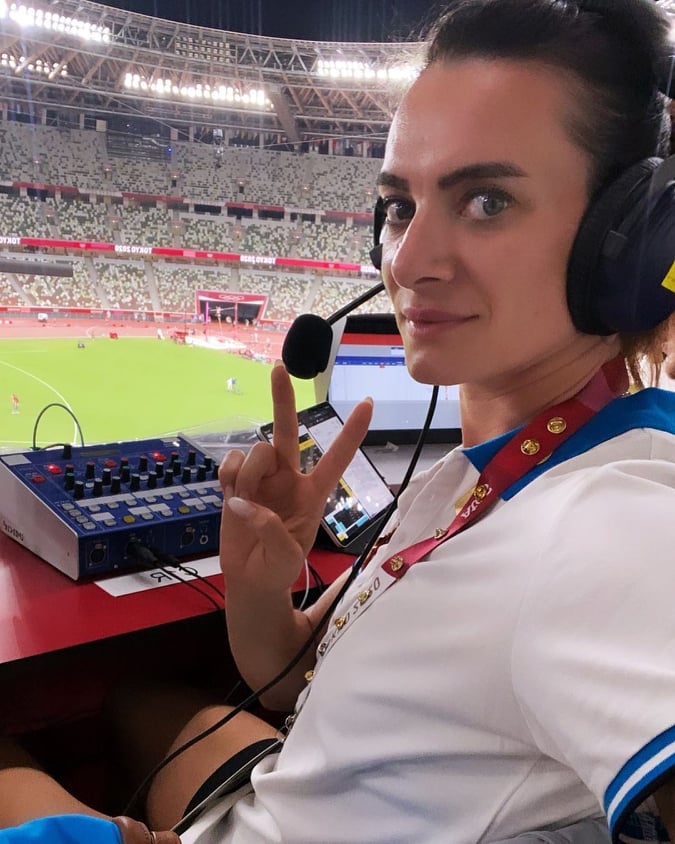 Елена Исинбаева подкрепи войната, а сега избяга в Испания