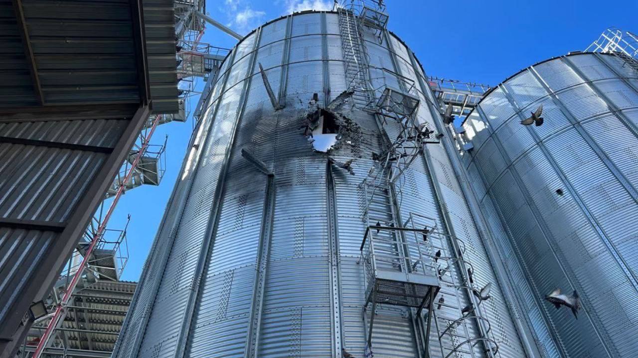 Украинското пристанище в Измаил на Дунав спря работа след руската атака