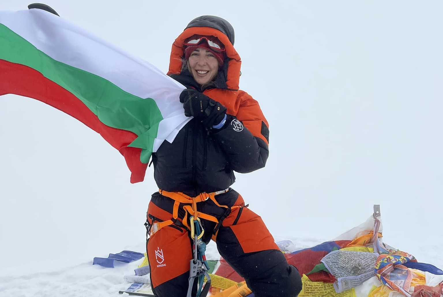 Силвия Аздреева, изкачила връх К2, се прибира в България на 5 август