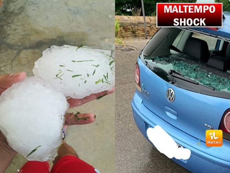 Огромни ледени късове се изсипаха над Италия