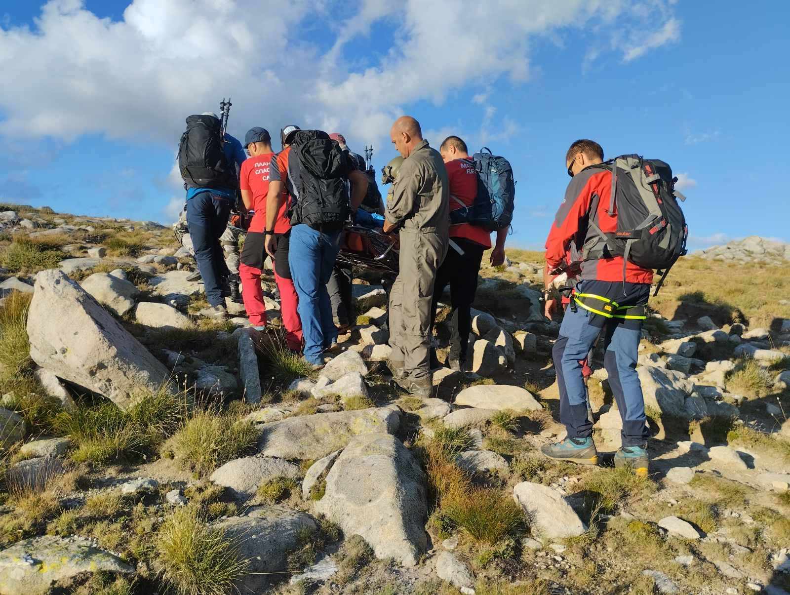 Отряд на ПСС и вертолет „Кугар“ помогнаха на белгиец със счупен крак в Пирин