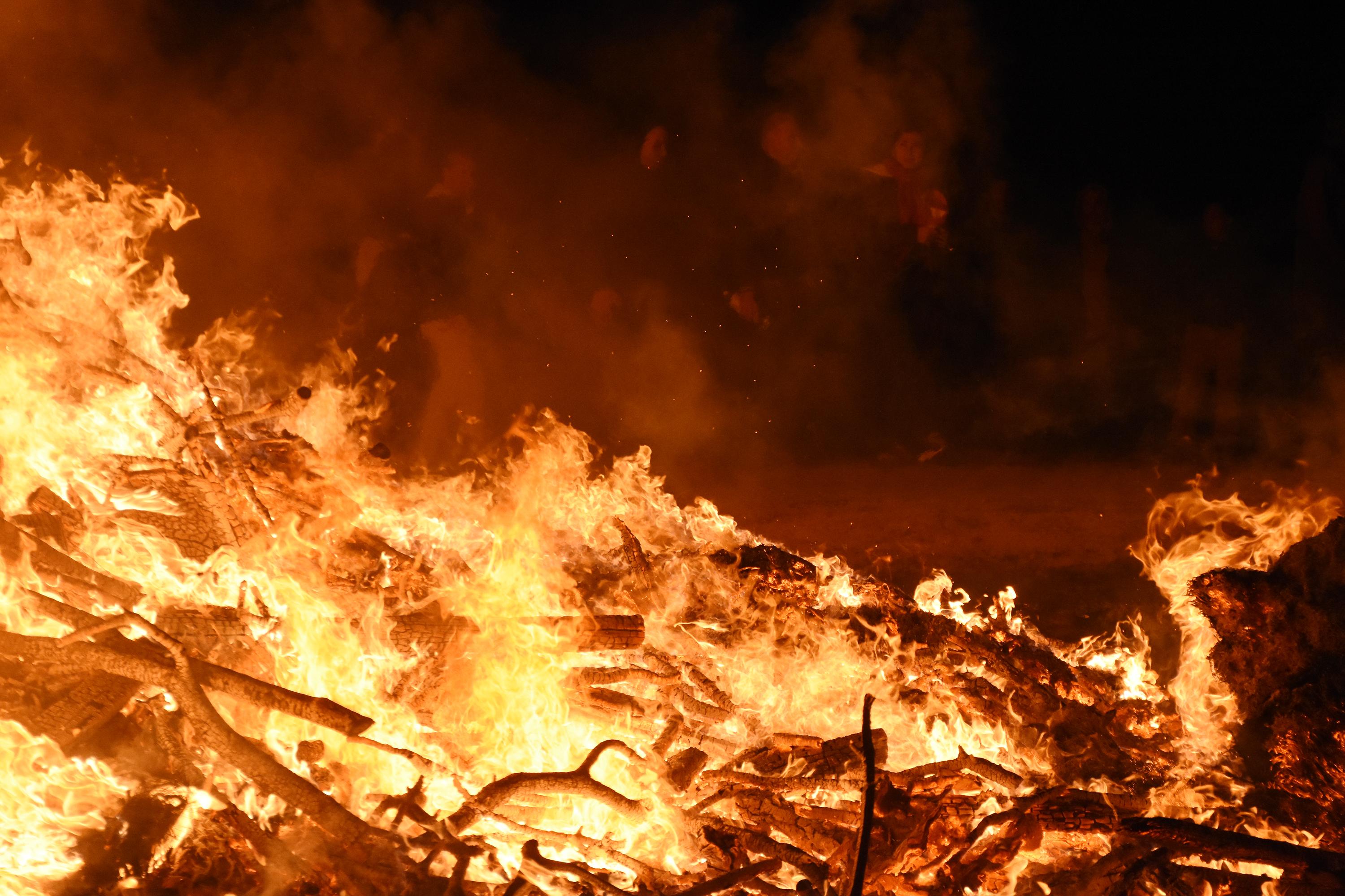 Голям пожар е избухнал в Сакар планина