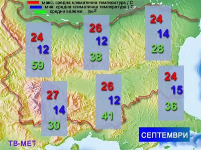 Месечна прогноза за времето: Септември идеален за море до последно
