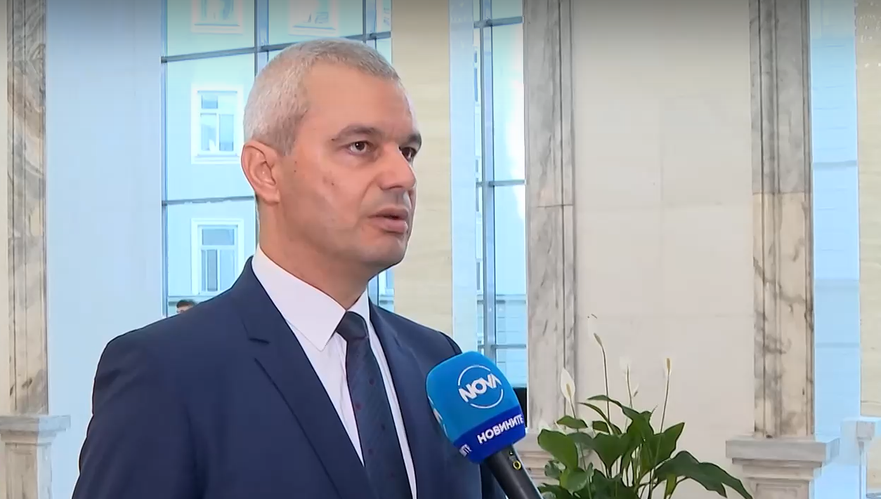 Костадинов: Основната ни цел е сваляне на правителството и предсрочни избори