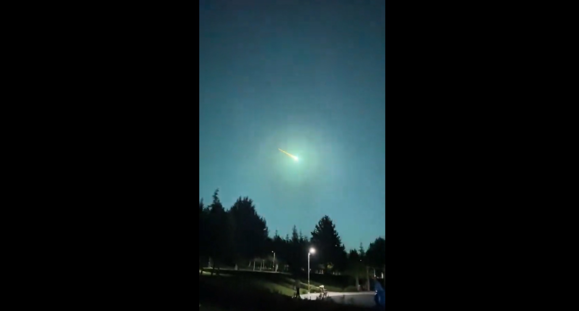 Голям метеорит падна в югоизточната част на Турция (ВИДЕО)