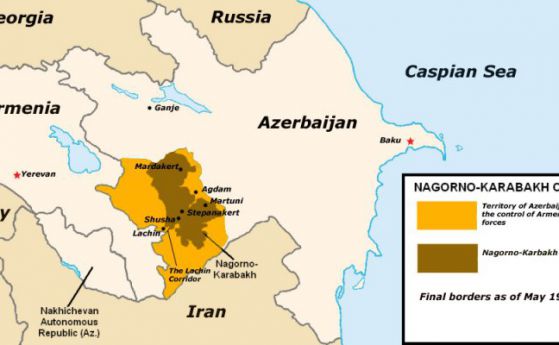От 1 януари 2024 година Нагорни Карабах няма да съществува