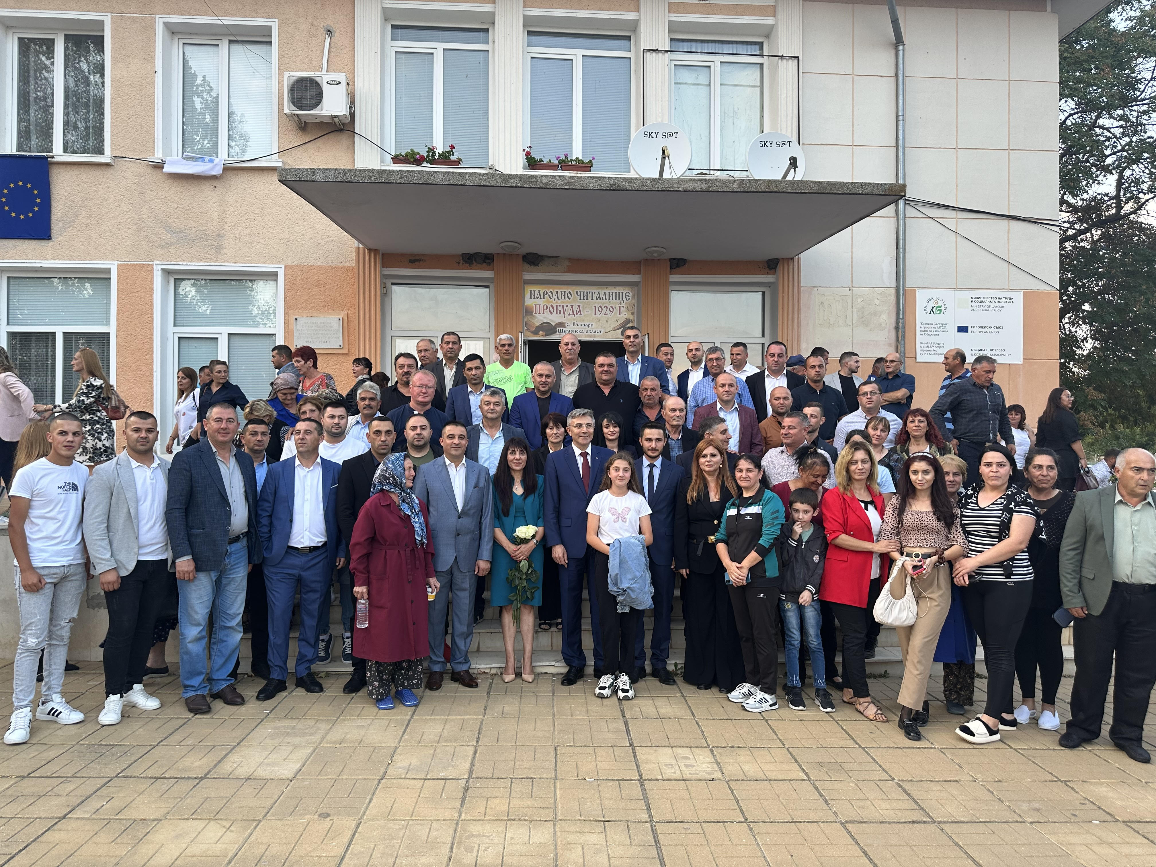 Мустафа Карадайъ във Вълнари: Време е за обединение, а не за конфронтация, време е да има конкуренция за решаване на проблемите на хората