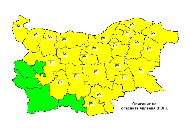 Времето: Предстои осезаемо захлаждане, ще духа силен вятър
