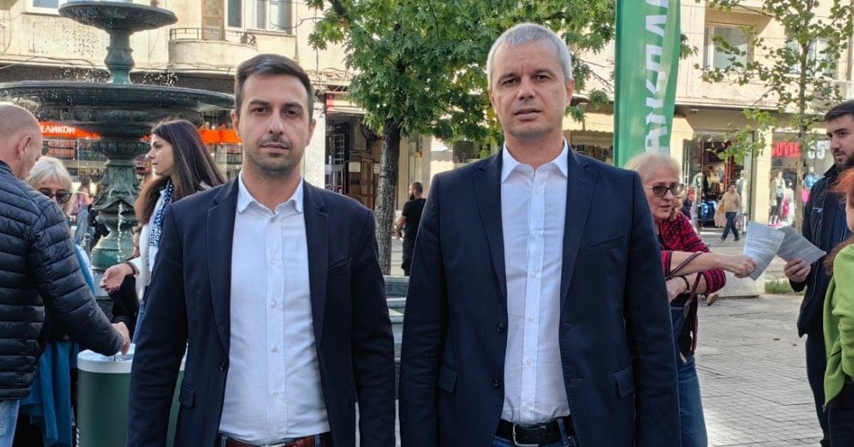 Костадинов за Деян Николов: Софиянци имат златен шанс най-накрая да изберат кмет, който ще работи за тях, а не те за него