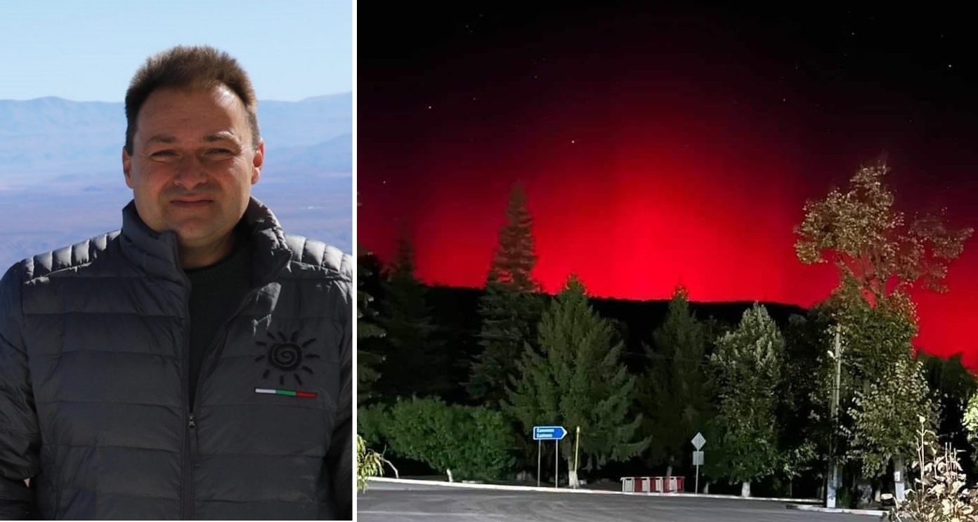 Шефът на обсерваторията „Рожен”: За нашите ширини сиянието може да бъде само червено