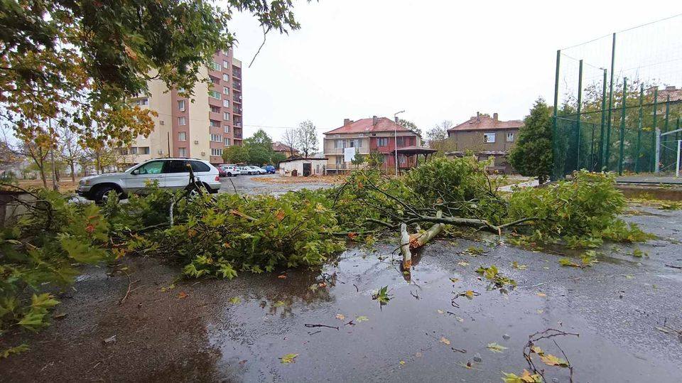 Предупредителни кодове за ураганни ветрове в Източна България в неделя