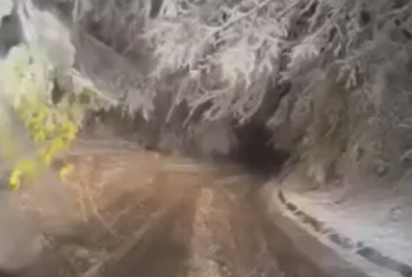 Бурята затвори пътища в Шумен, има закъсали снегорини и пожарни коли