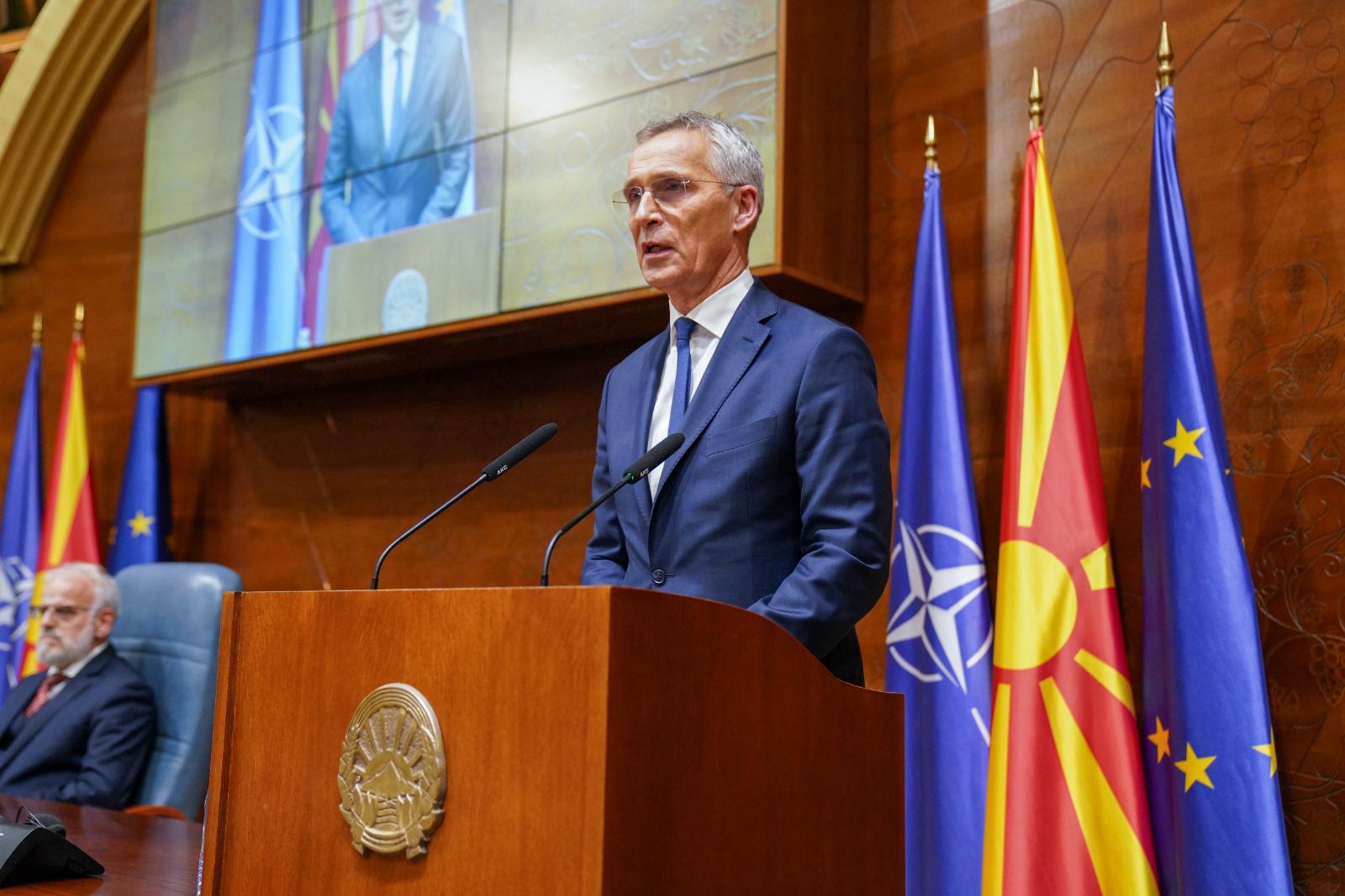 Столтенберг: Няма военна заплаха за която и да било страна членка на НАТО