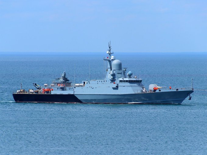 Русия разполага нов ракетоносец "Каракурт" в Черно море